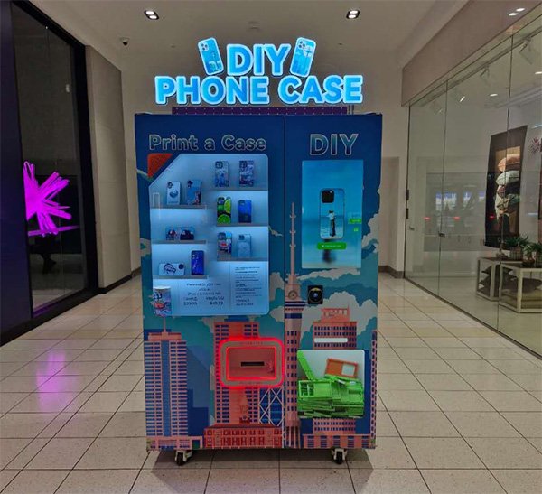 DIY Phone Case Kiosk